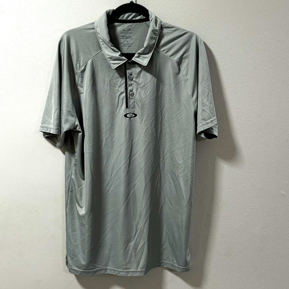 Elemental 2.0 Golf Polo - Large -Stone Gray - Oakley Standard Issue #449 - Picture 1 of 7